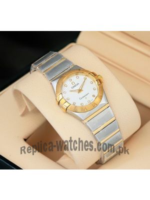 Omega Constellation Ladies Two Tone Watch Price in Pakistan