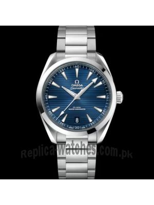 OMEGA Seamaster Aqua Terra Blue Dial Watch Price in Pakistan