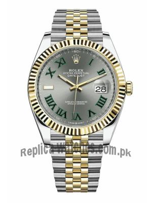 Rolex Datejust Wimbledon ETA Swiss Watch Price in Pakistan