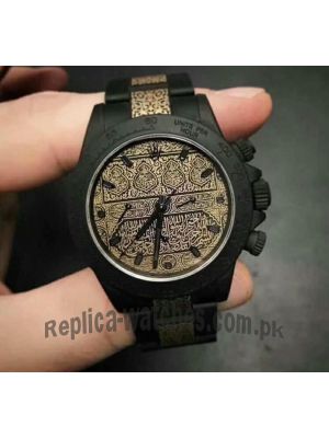 Rolex Black-Gold Watch Price in Pakistan