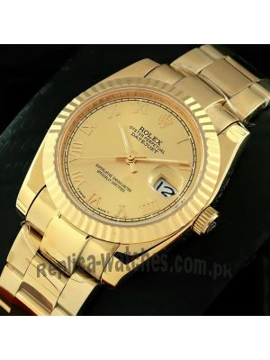Rolex Datejust Champagne Dial Watch Price in Pakistan