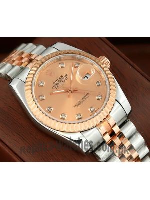 Rolex Datejust Everose Gold Dial Watch Price in Pakistan