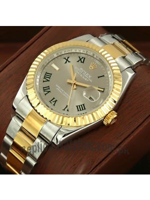 Rolex Datejust Grey Dial Men's Watch Price in Pakistan