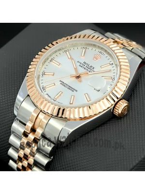 Rolex Datejust Two Tone Watch Price in Pakistan