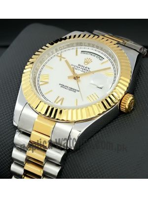 Rolex Day-Date 40 Two Tone Watch Price in Pakistan