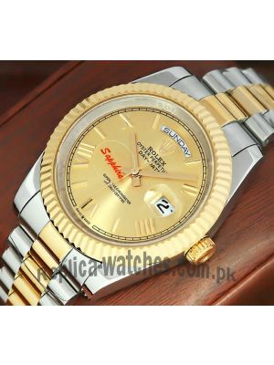 Rolex Day-Date Champagne Dial Men's Watch 2021 Price in Pakistan