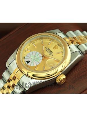 Rolex Lady-Datejust Two Tone Watch Price in Pakistan