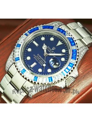 Rolex Submariner Blue Diamond Swiss Watch 2021 Price in Pakistan