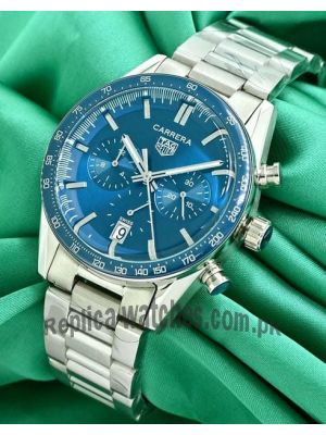 TAG Heuer Carrera Chronograph Blue Dial Watch Price in Pakistan