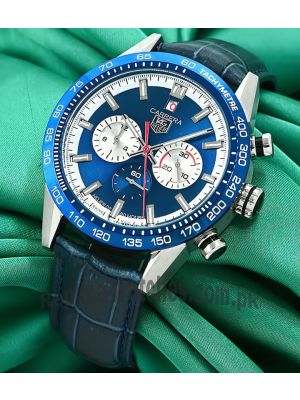 Tag Heuer CARRERA Calibre Heuer 02 Blue Watch Price in Pakistan