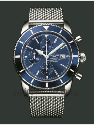 Breitling Superocean Heritage Chrono Blue Dial Watch Price in Pakistan