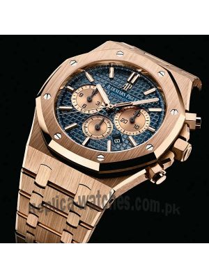 Audemars Piguet Royal Oak Blue Dial Mens Watch Price in Pakistan
