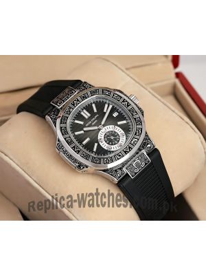 Patek Philippe  Nautilus engraved Annual Calendar Watch  Price in Pakistan