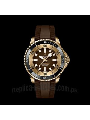 Breitling Brown Bronze Superocean Watch Price in Pakistan