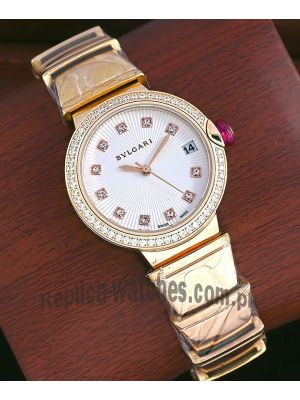 Bvlgari Lvcea Rose Gold Ladies Watch Price in Pakistan