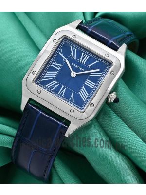 Cartier Santos Dumont Blue Dial Unisex Watch Price in Pakistan
