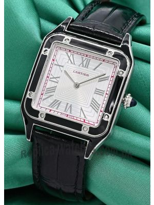 Cartier Santos Dumont Black Watch Price in Pakistan