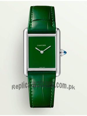 Cartier Tank Must Green Watch Price in Pakistan