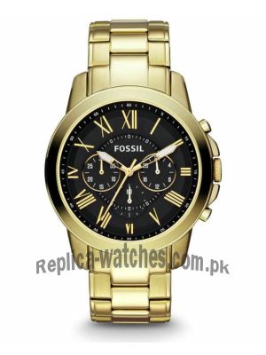 Fossil Grant Black Dial Watch Price in Pakistan