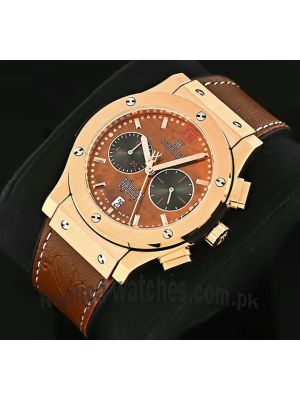 Hublot Forbidden X Brown Dial Watch Price in Pakistan