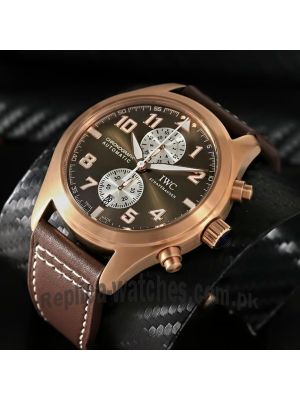 IWC Pilots Antoine De Saint Exupery Chronograph Automatic Men's Watch  Price in Pakistan