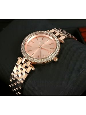 Michael Kors Mini Darci Rose Gold-Tone Watch Price in Pakistan