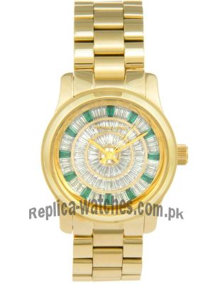 Michael Kors Women's Runway Gold-Tone Watch Price in Pakistan