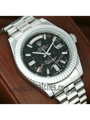 New 2021 Rolex Day-Date Marbil Motif Dial Watch  (2021) Price in Pakistan