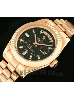 New 2021 Rolex Day-Date Marbil Motif Dial Watch  (2021) Price in Pakistan