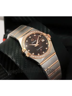 Omega Constellation Brown Dial Watch Price in Pakistan