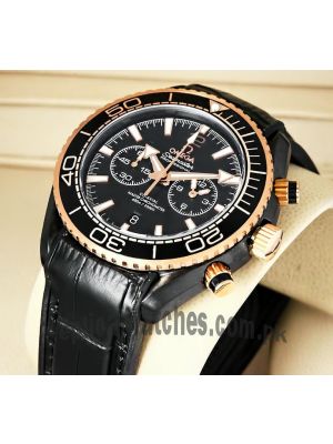 Omega Seamaster Co-Axial Black Chronograph Watch Price in Pakistan