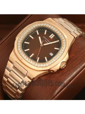Patek Philippe Nautilus Brown Dial Watch Price in Pakistan