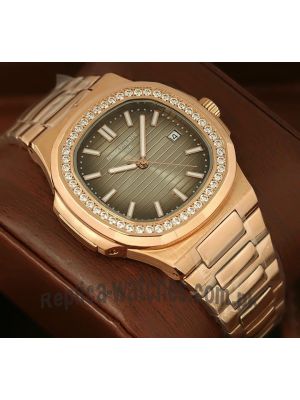 Patek Philippe Nautilus Gray Dial Watch Price in Pakistan