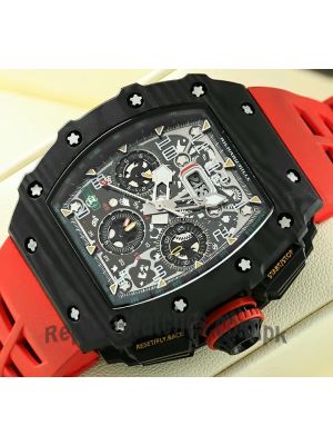 Richard Mille RM 11-03 Felipe Massa Flyback Carbon Fiber Watch Price in Pakistan