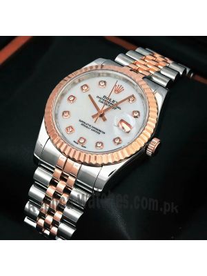 Rolex Date Just Tone Tone Watch Price in Pakistan