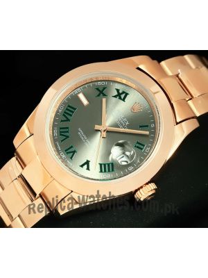 Rolex Datejust Rose Gold Gray Dial Watch 2021  Price in Pakistan