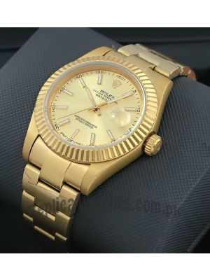 Rolex Datejust Yellow Gold Titanium Watch Price in Pakistan