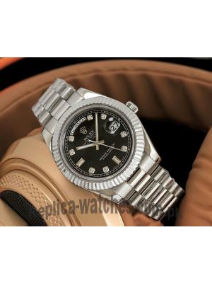 Rolex Day-Date Black Dial Watch Price in Pakistan