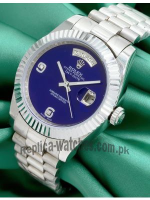 Rolex Day-Date Onyx Blue Dial Watch Price in Pakistan