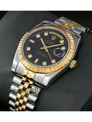 Rolex Day Date Two Tone Watch Price in Pakistan