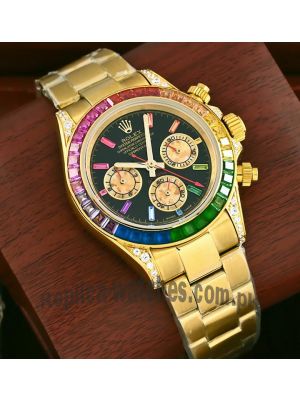 Rolex Daytona Rainbow Watch Price in Pakistan