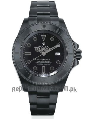 Rolex Deep Sea- Sea-Dweller Titan Black Watch Price in Pakistan