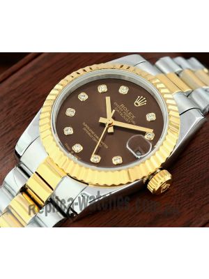 Rolex Lady DateJust Chocolate Dial Watch Price in Pakistan