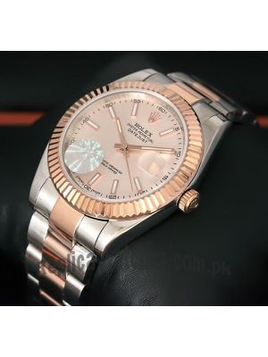Rolex Oyster Perpetual Datejust Two-Tone Swiss Watch Price in Pakistan