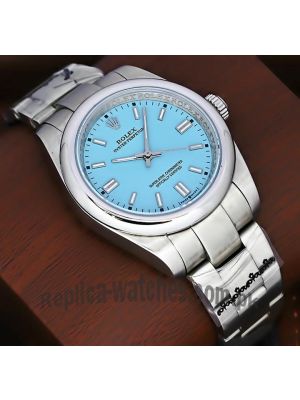 Rolex Oyster perpetual Tiffany Turquoise Dial Watch Price in Pakistan