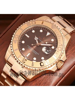 Rolex Yacht-Master Brown Dial Watch  Price in Pakistan