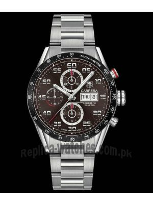 TAG Heuer Carrera Calibre 16 Day-Date Brown Dial Watch Price in Pakistan