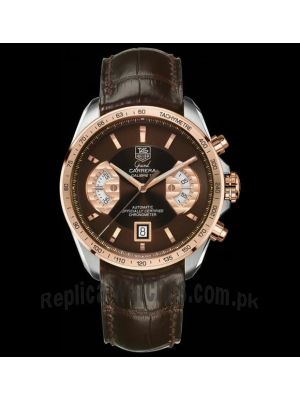 Tag Heuer Grand Carrera Calibre 17 Brown Watch Price in Pakistan
