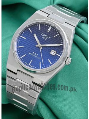 Tissot PRX Powermatic 80 Blue Dial Steel Men's Watch