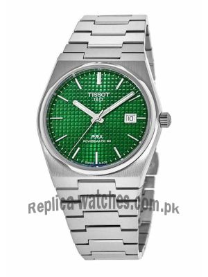 Tissot PRX T-Classic Powermatic 80 Green Dial Watch